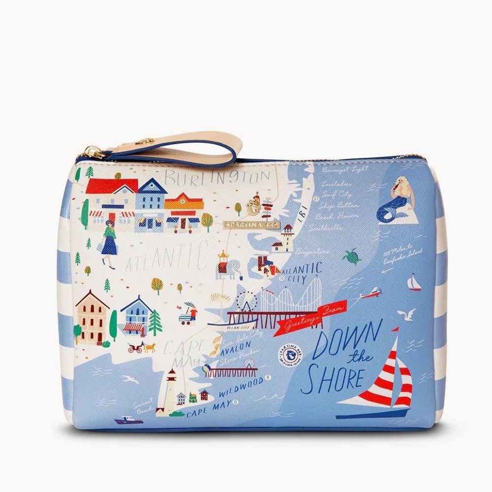 Spartina Down The Shore Carry-all Case - New Jersey!